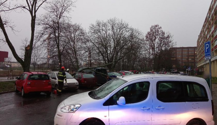 Následky vichřice Sabine v Královéhradeckém kraji