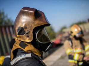 GALERIE: Hasiči trénovali ve FLASHOVER kontejneru