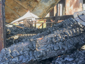 GALERIE: Historické vagóny po požáru v Jaroměři