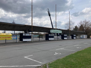 Starý fotbalový stadion v Hradci Králové