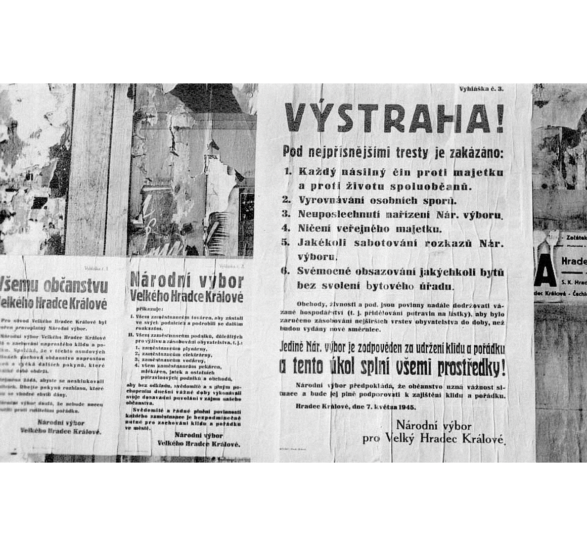 GALERIE: Jak vypadal konec II. světové války v Hradci Králové