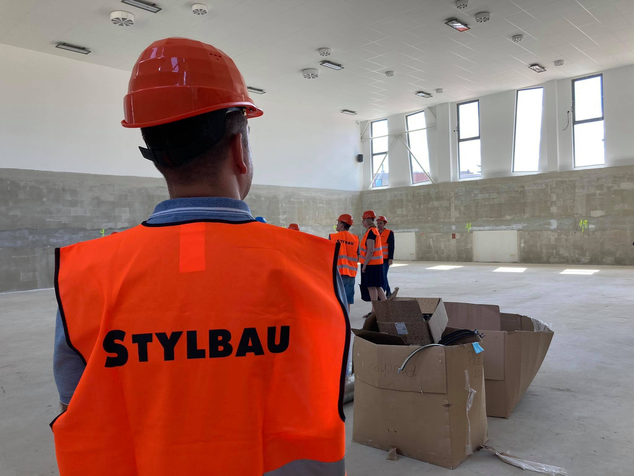 GALERIE: Stavba sportovní haly Pouchov v Hradci Králové