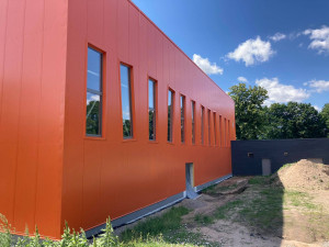 GALERIE: Stavba sportovní haly Pouchov v Hradci Králové