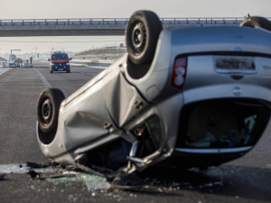 Cvičení IZS na uzavřené dálnice D11