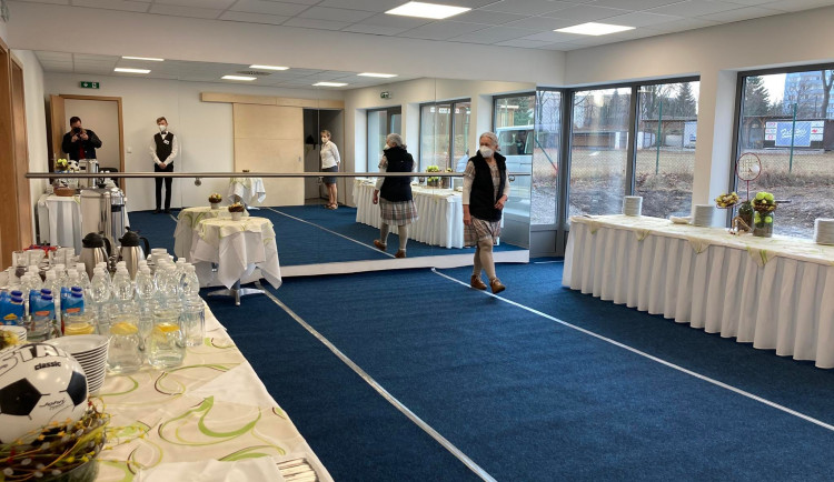 Nová sportovní hala na Pouchově v Hradci Králové