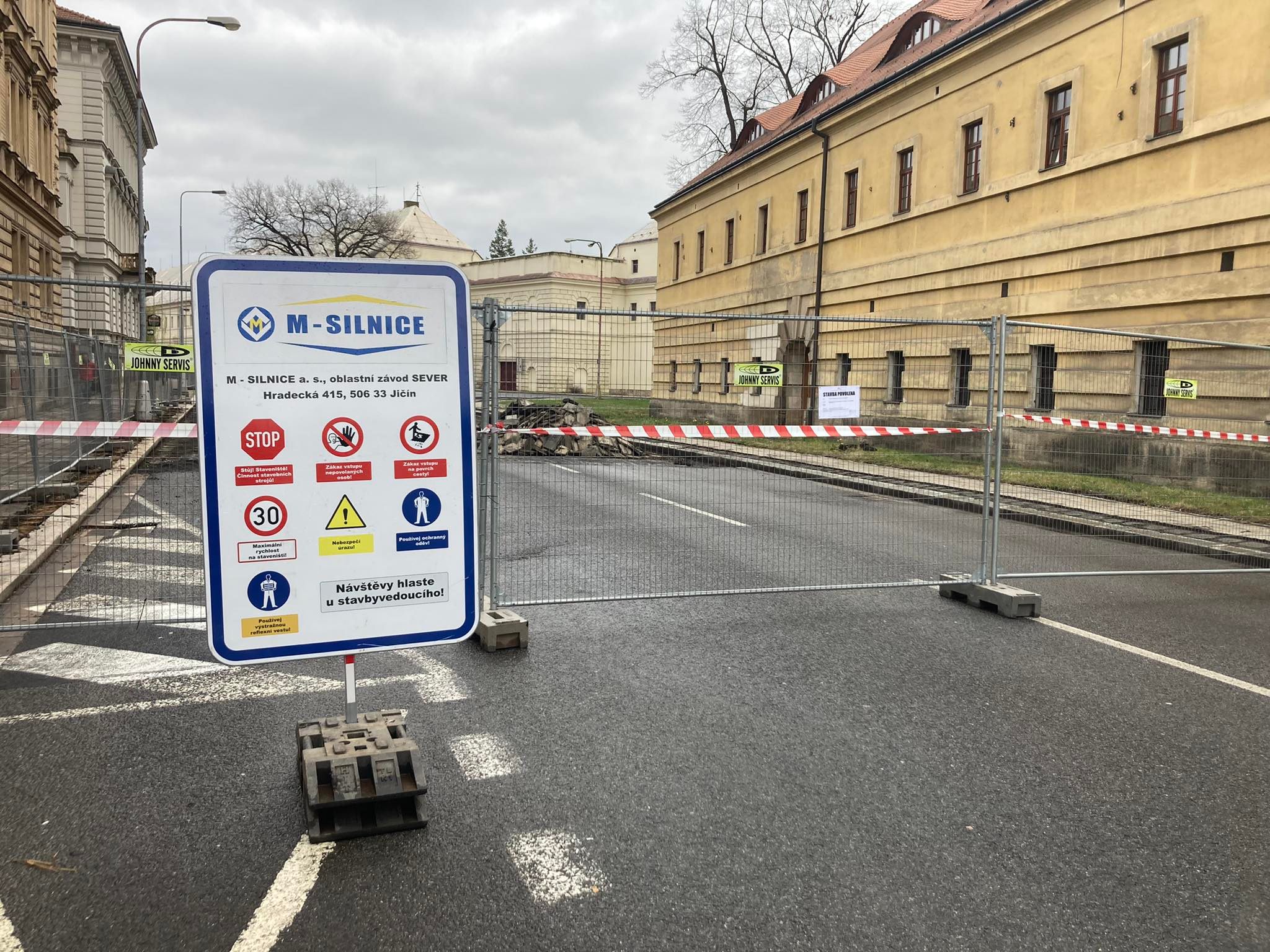 Rekonstrukce křižovatky Fortna v Hradci Králové