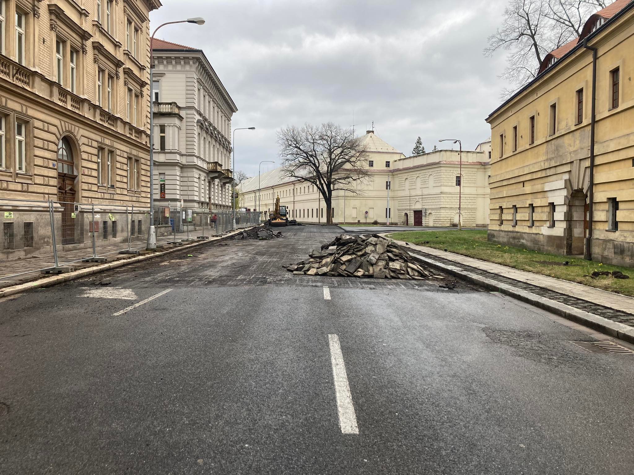 Rekonstrukce křižovatky Fortna v Hradci Králové