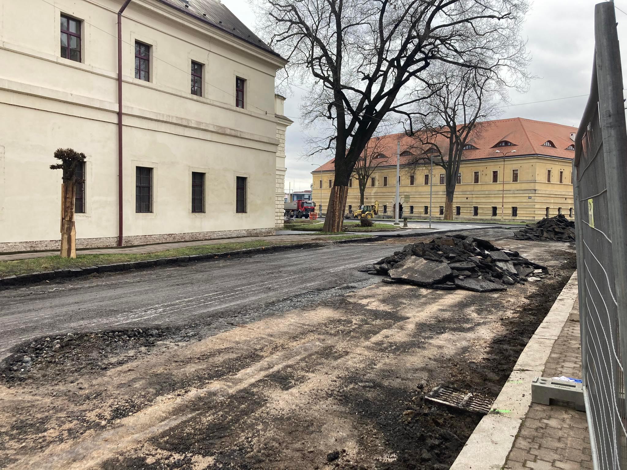 Rekonstrukce křižovatky Fortna v Hradci Králové