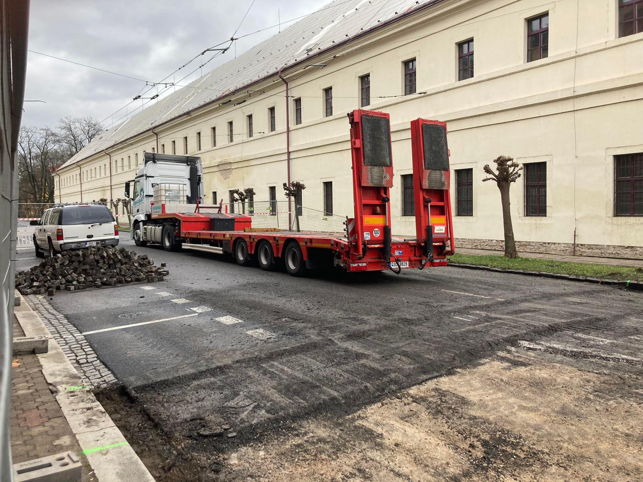 Rekonstrukce křižovatky Fortna v Hradci Králové
