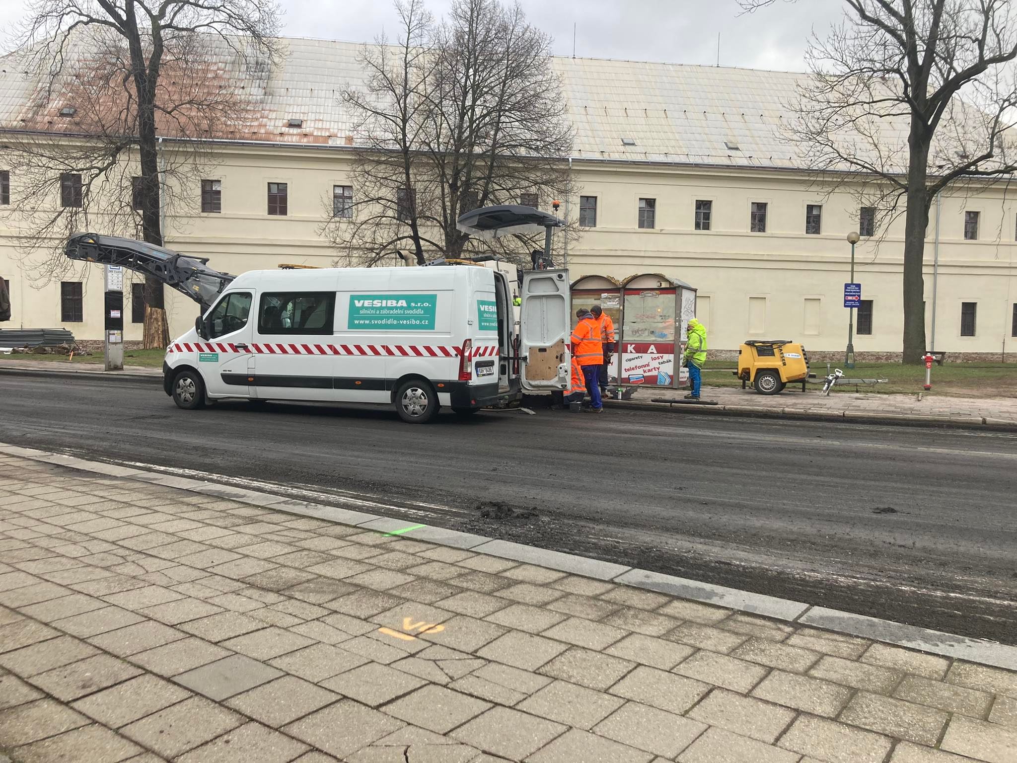 Rekonstrukce křižovatky Fortna v Hradci Králové