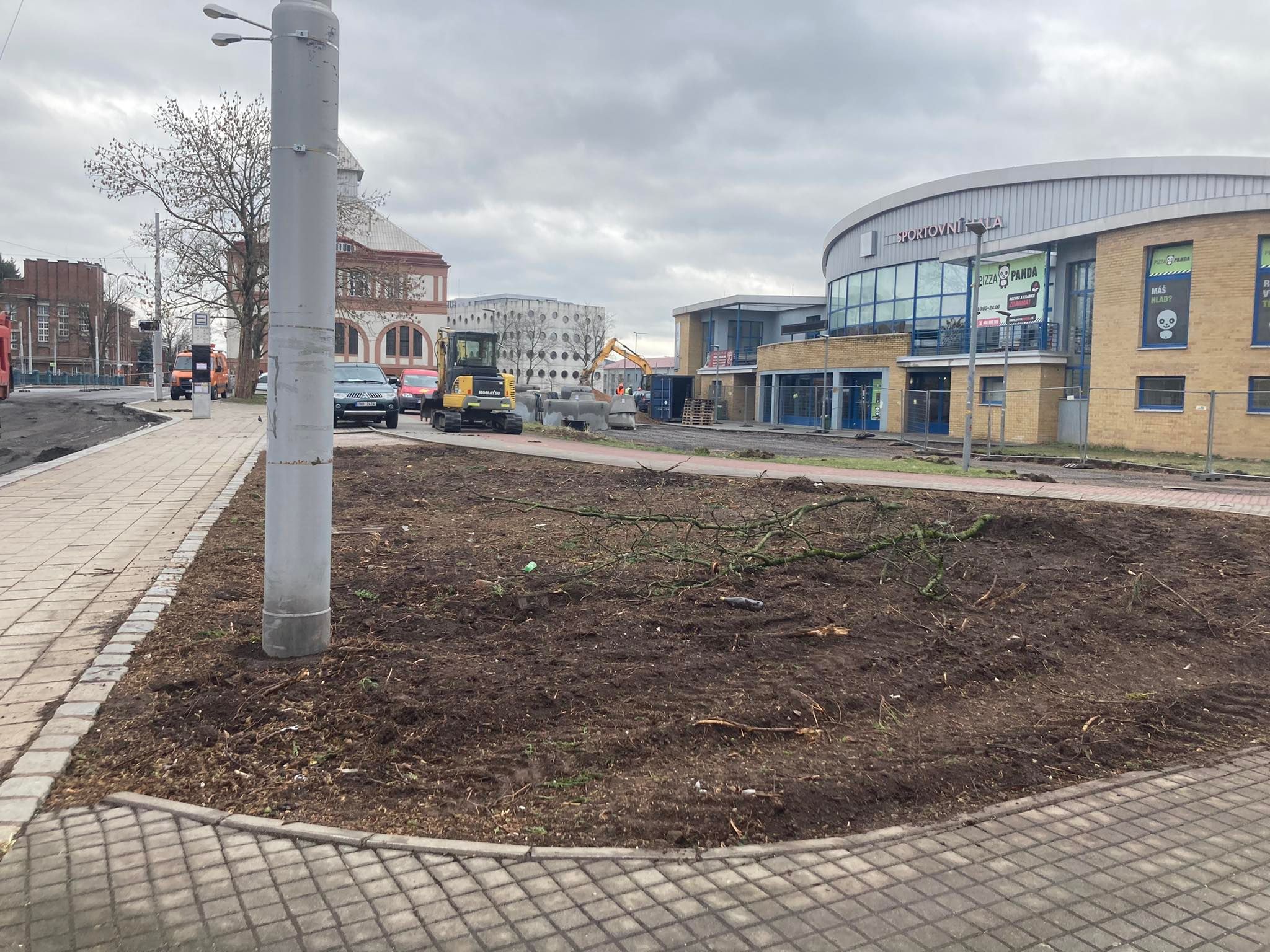 Rekonstrukce křižovatky Fortna v Hradci Králové