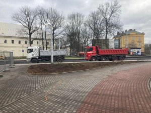 Rekonstrukce křižovatky Fortna v Hradci Králové