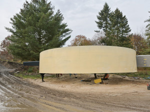 GALERIE: Stavba nového fotbalového stadionu v Hradci Králové