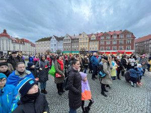 GALERIE: Uctění památky obětí války na Ukrajině v Hradci Králové