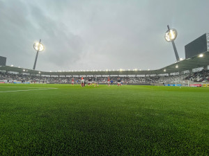 GALERIE: Hradec Králové zažil první fotbalový zápas v nové aréně.