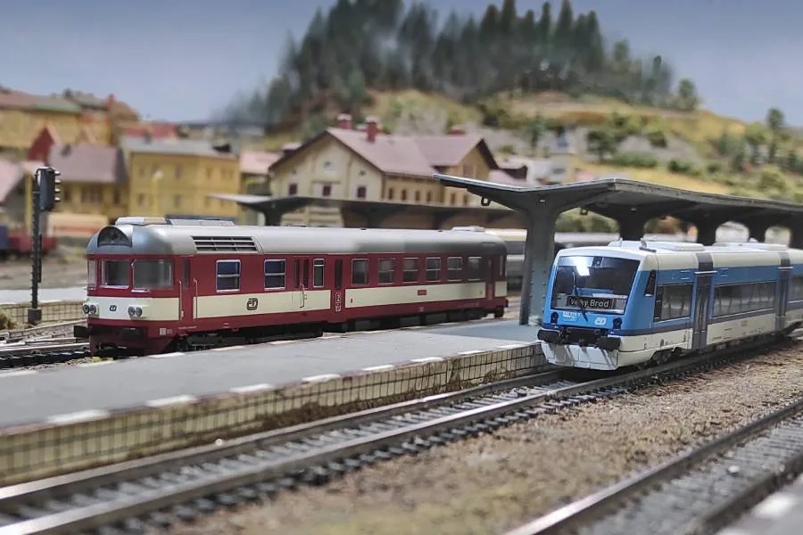 Výstava modelů vláčků v Hradci Králové