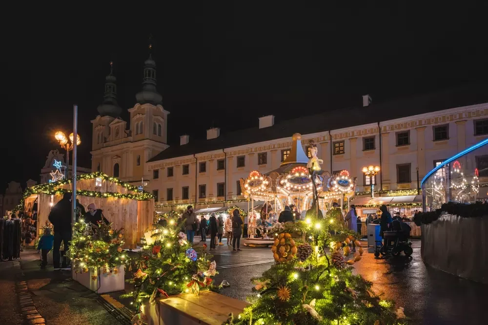 Vánoční trhy v Hradci Králové 2025
