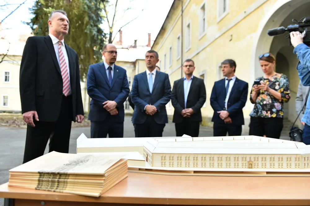 Andrej Babiš v Josefově