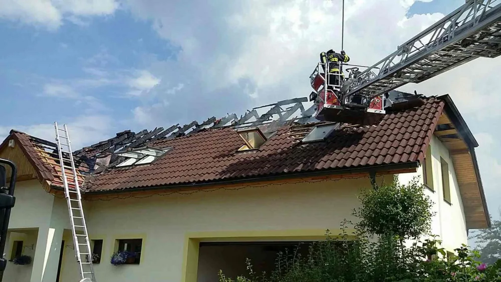 Požár v Býšti
