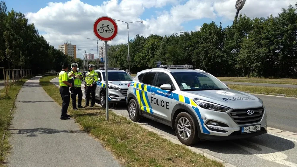 Kontrolující policisté