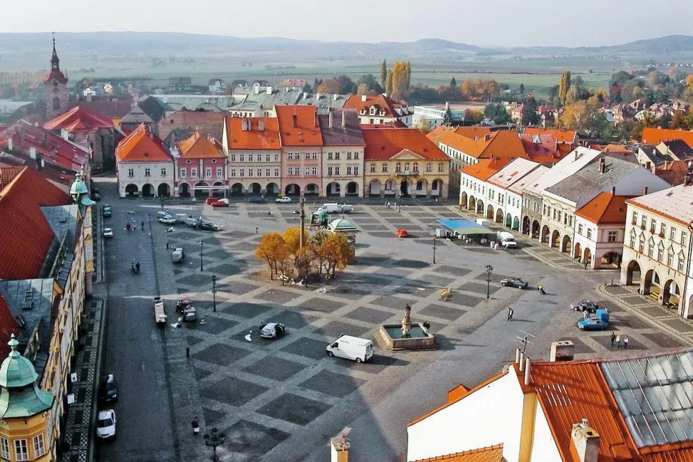 Valdštejnovo náměstí v Jičíně