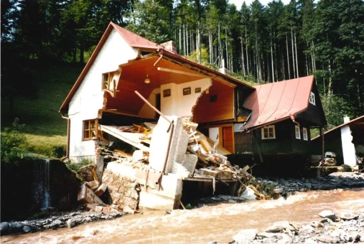 Následky povodní na Rychnovsku