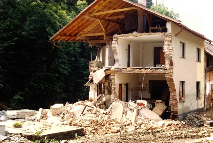 Následky povodní na Rychnovsku