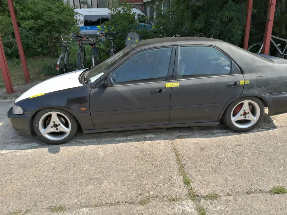 Zajištěné auto