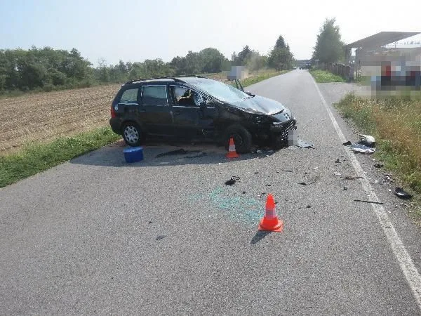 Dopravní nehoda u Žeretic