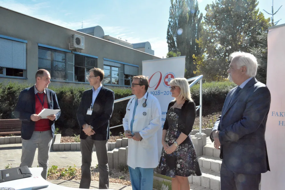 Fakultní nemocnice otevřela pro pacienty unikátní Plicní park
