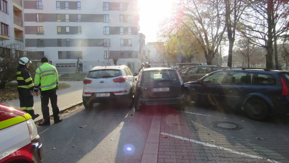 Kolize v Horově ulici