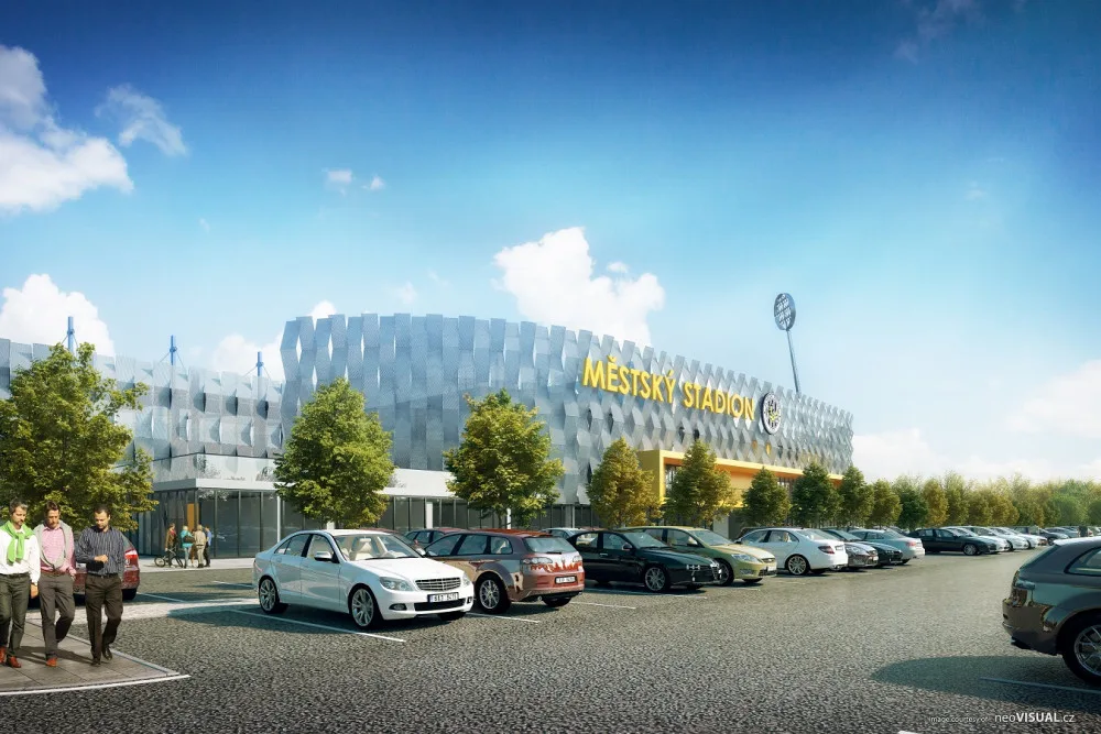Vizualizace nového stadionu