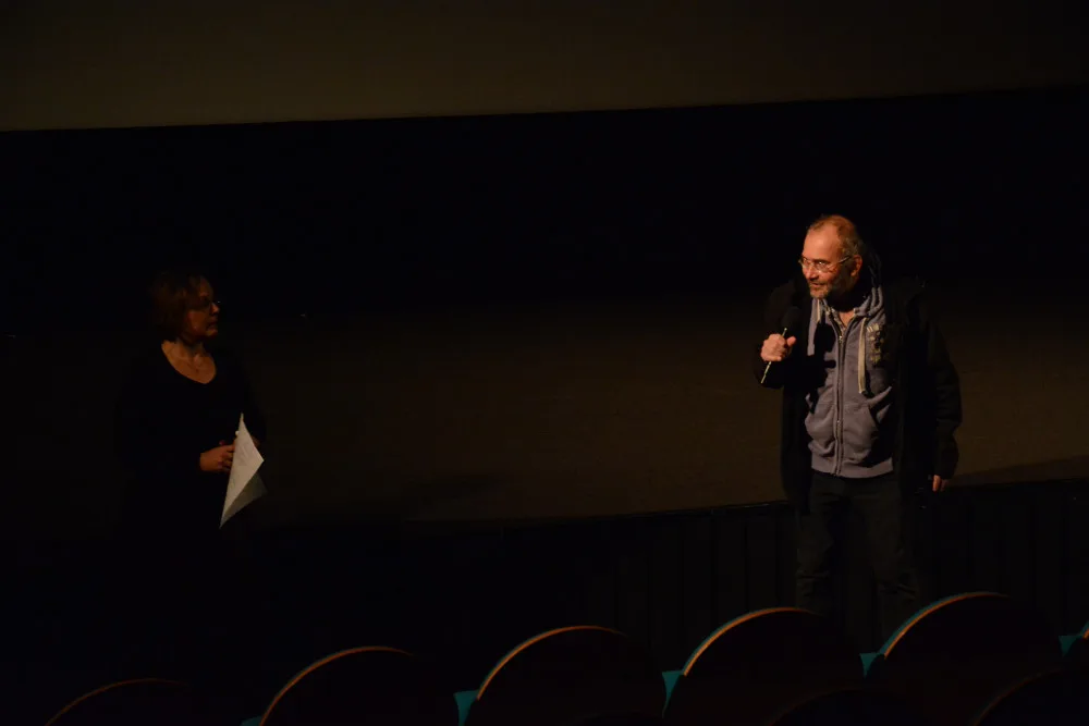 Do kina Bio Central přijel režisér Bohdan Sláma, uvedl tři své filmy. Nechyběla Bába z ledu, která se natáčela i v Hradci