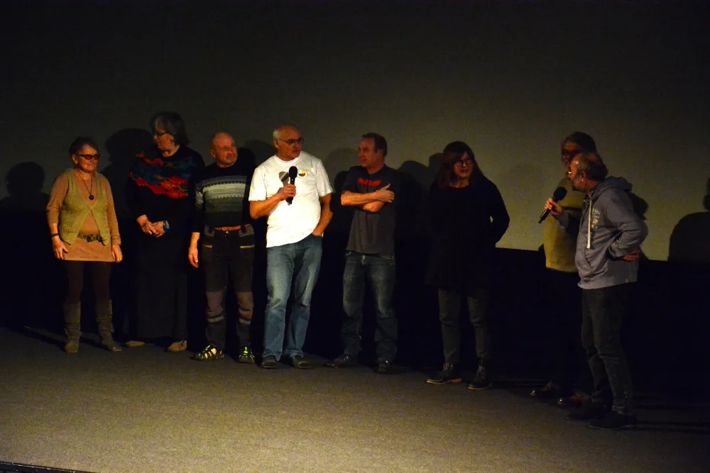 Do kina Bio Central přijel režisér Bohdan Sláma, uvedl tři své filmy. Nechyběla Bába z ledu, která se natáčela i v Hradci