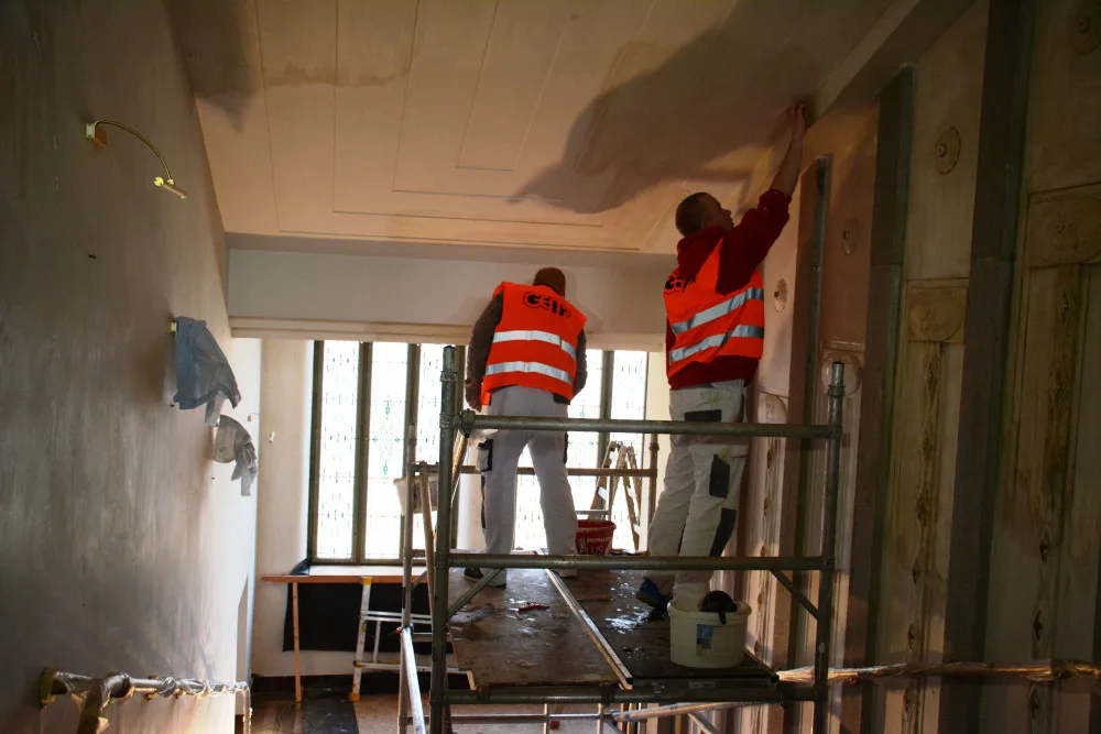 Oprava budovy Muzea východních Čech jde podle plánu, skončí na jaře