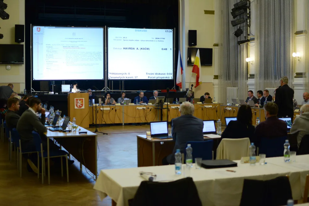 Dnešní jednání hradeckého zastupitelstva