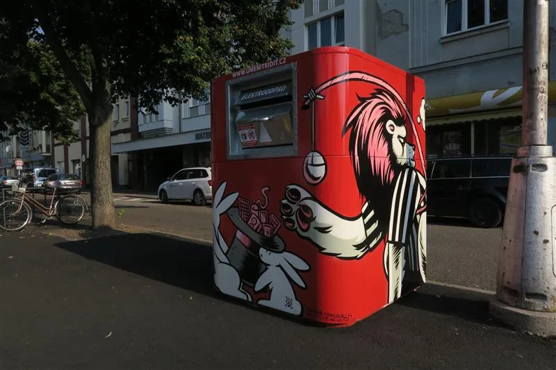 Nový kontejner na elektroodpad