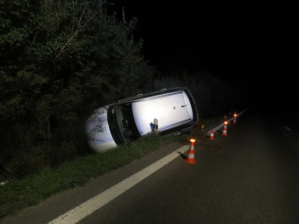 Řidička po nehodě utekla