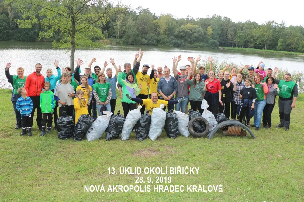 Biřičku uklidilo desítky dobrovolníků