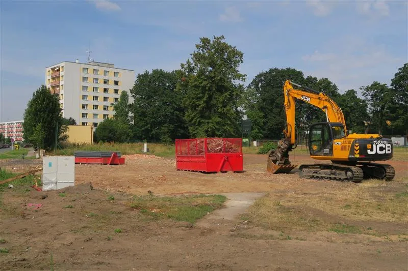 Místo, kde nová tělocvična vyroste