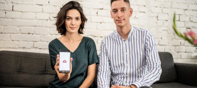 Zakladatelé projektu Michaela Gregorová a Jakub Henni