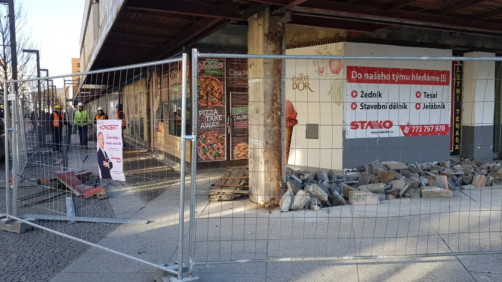 Rekonstrukce OD Tesco
