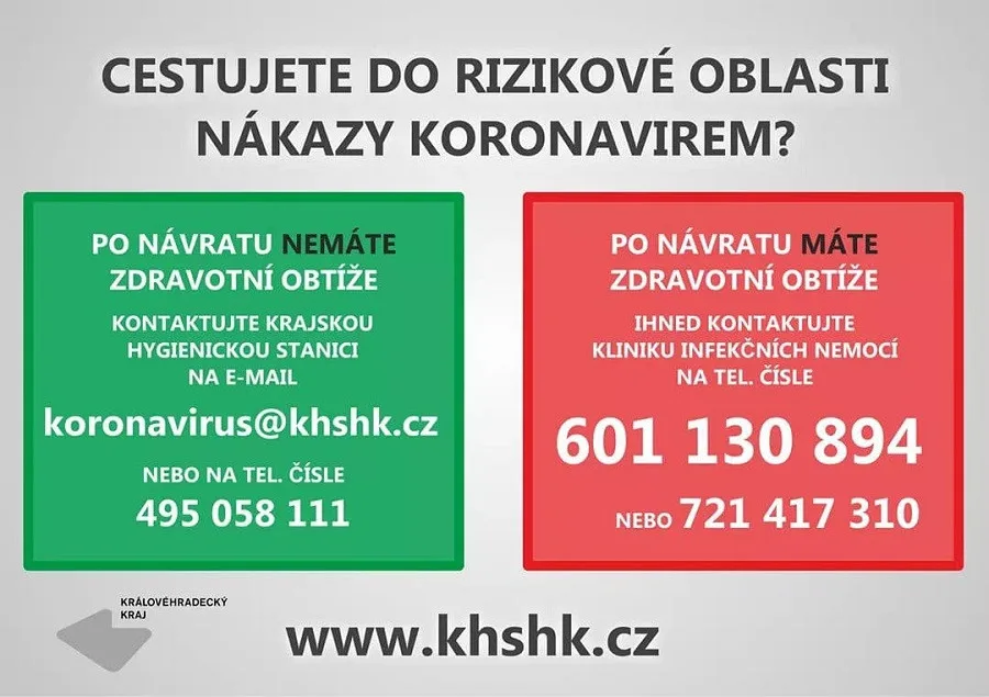 Informace pro cestovatele