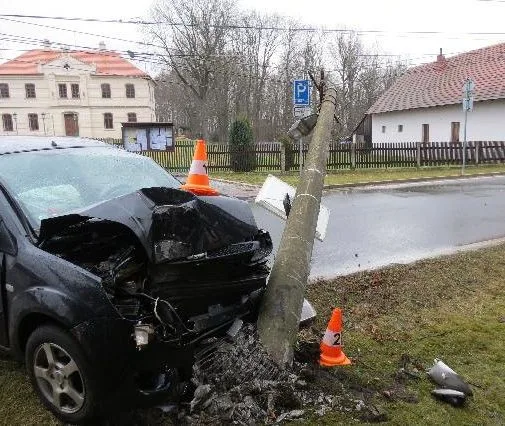 Dopravní nehoda v Belči nad Orlicí