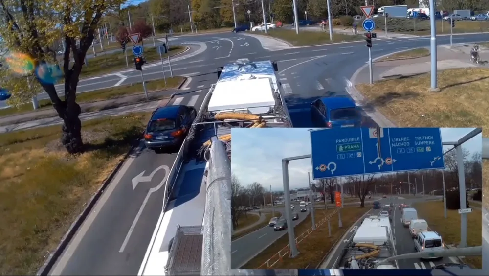 Hradec Králové opět natočil jízdu linky č. 1. Porovnal aktuální dopravu s tou v únoru