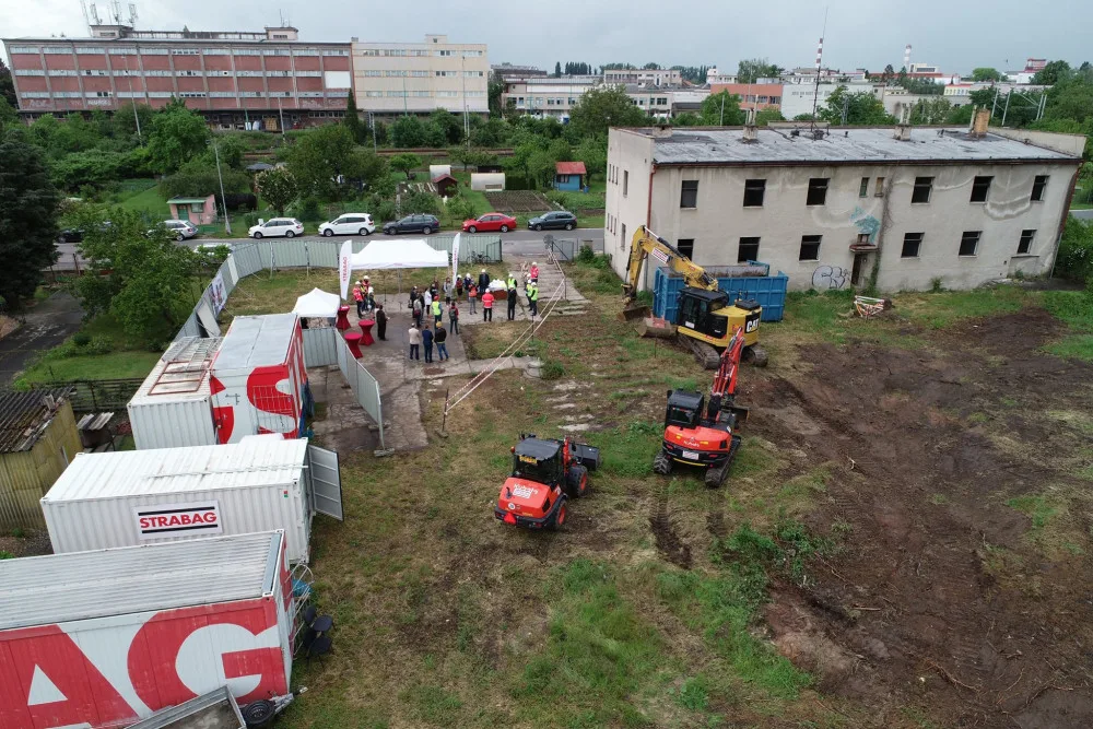 Začala stavba odlehčovací služby Honkova v Hradci Králové