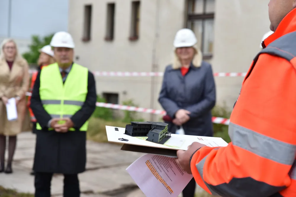 FOTO: Začala stavba odlehčovací služby Honkova v Hradci Králové