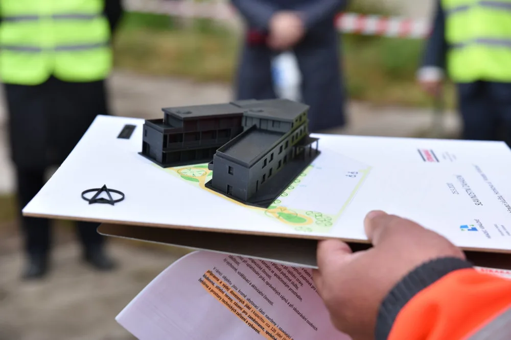 FOTO: Začala stavba odlehčovací služby Honkova v Hradci Králové