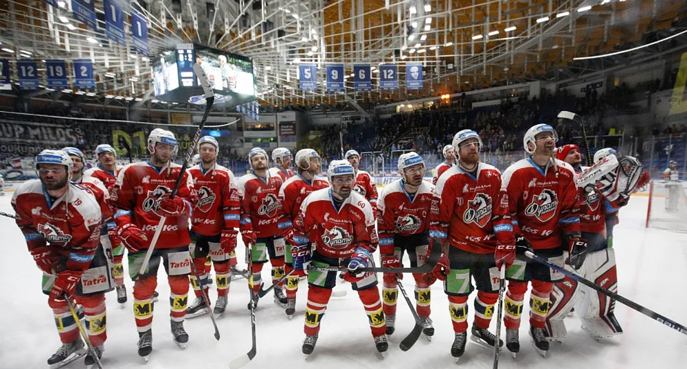Hokejisté pardubického Dynama