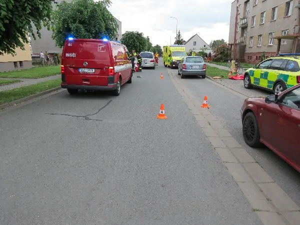 Vážná dopravní nehoda v Černožicích